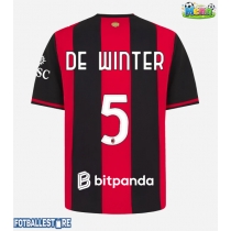 AC Milan Koni De Winter #5 Hjemmedrakt 2026-27 Kortermet